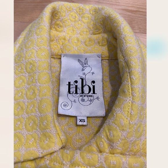 Tibi Yellow Peacoat - Picture 2 of 3